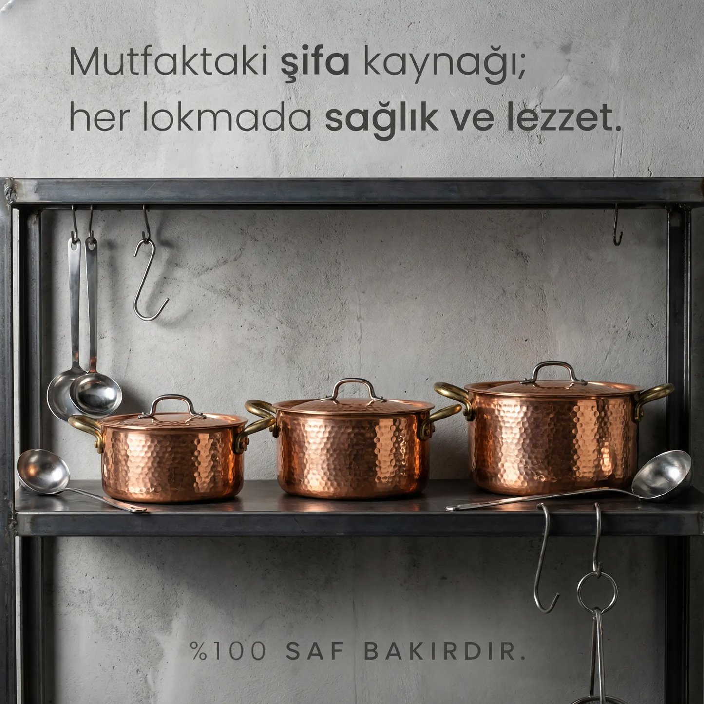 Dövme Bakır Tencere