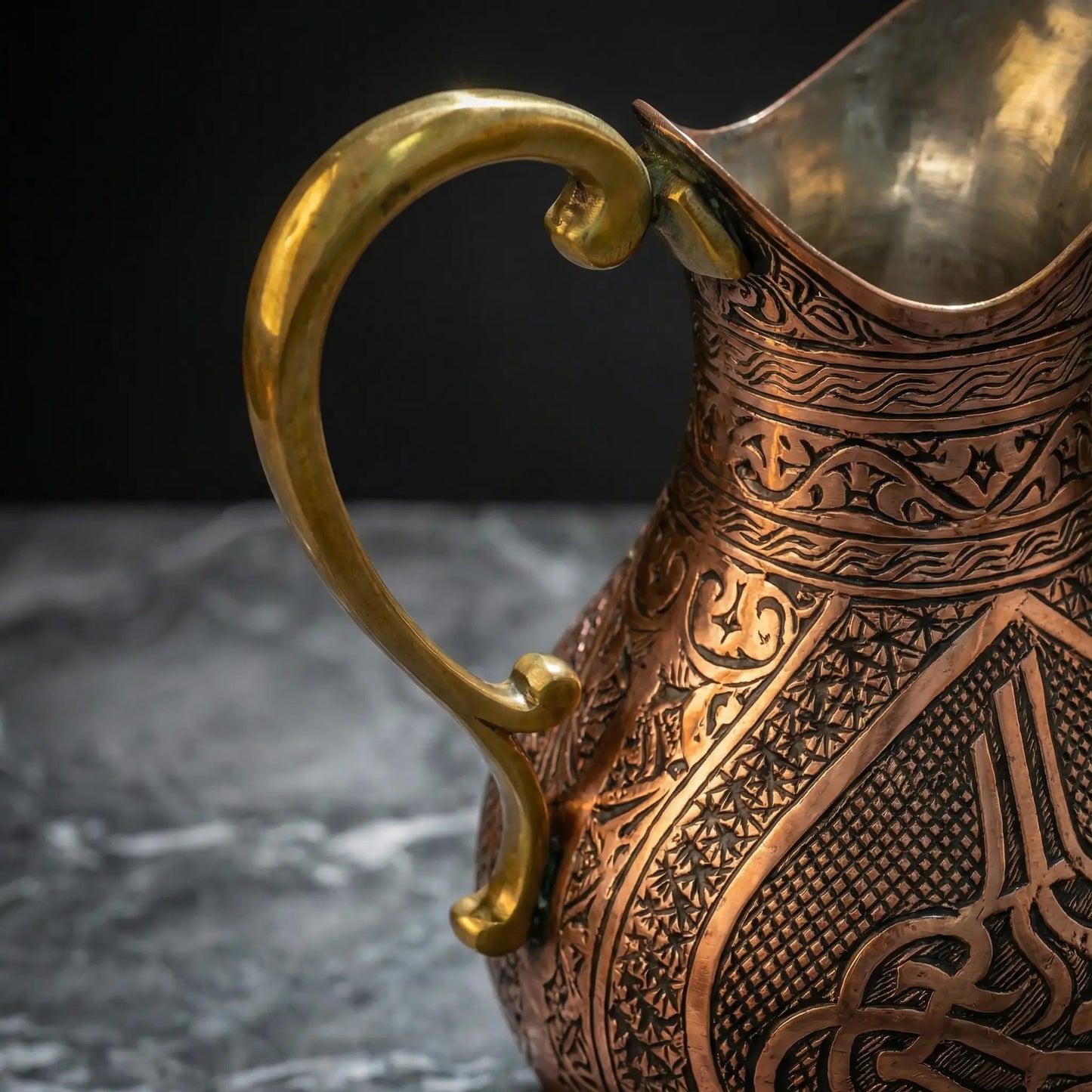 Hünkâr Serisi Kalaylı Sürahi (2 Litre)