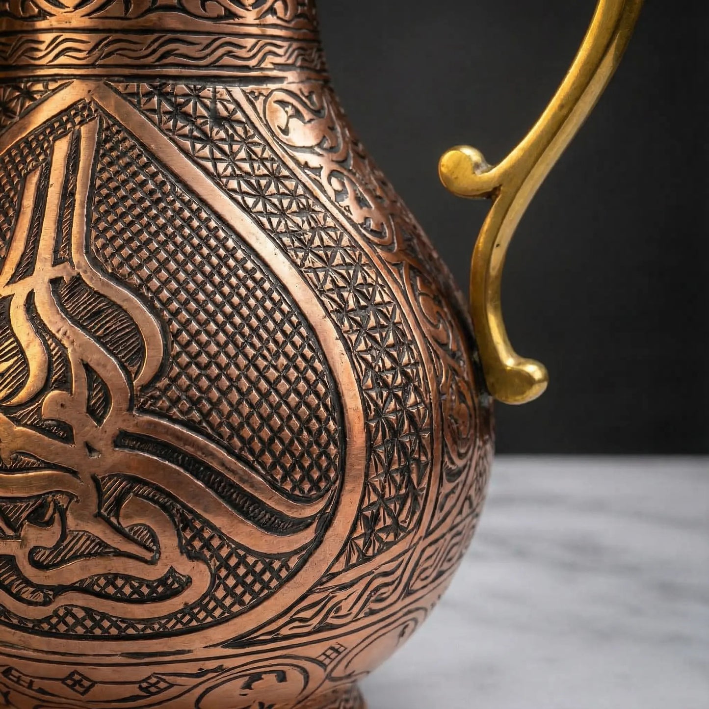 Hünkâr Serisi Kalaylı Sürahi (2 Litre)