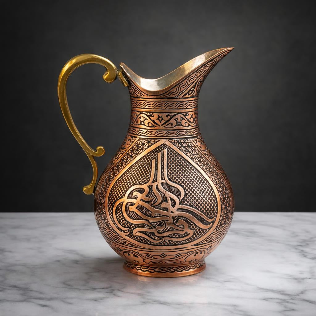Hünkâr Serisi Kalaylı Sürahi (2 Litre)